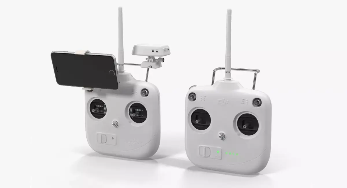 DJI Phantom Remote Control Accessories iPhone 6 3D Model Collection