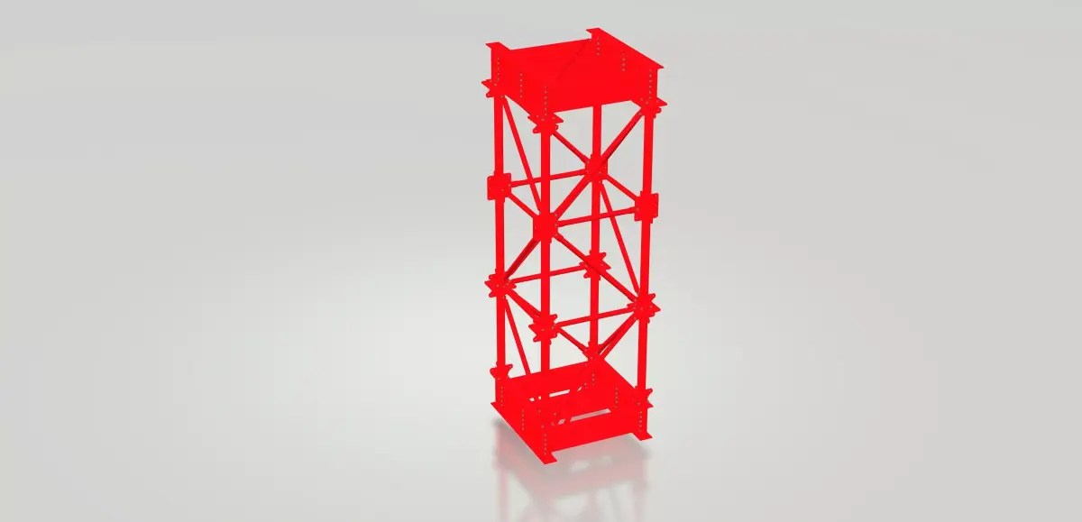 MIK-S bridge inventory Low-poly 3D model