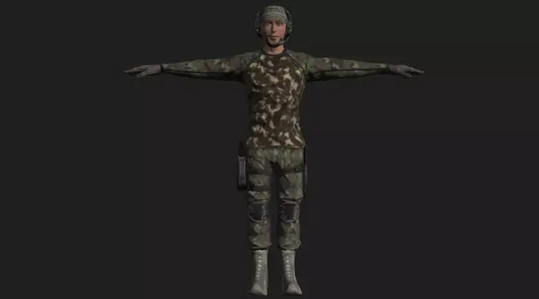 Commandos Pack 9 Military Commando Characters 3D model