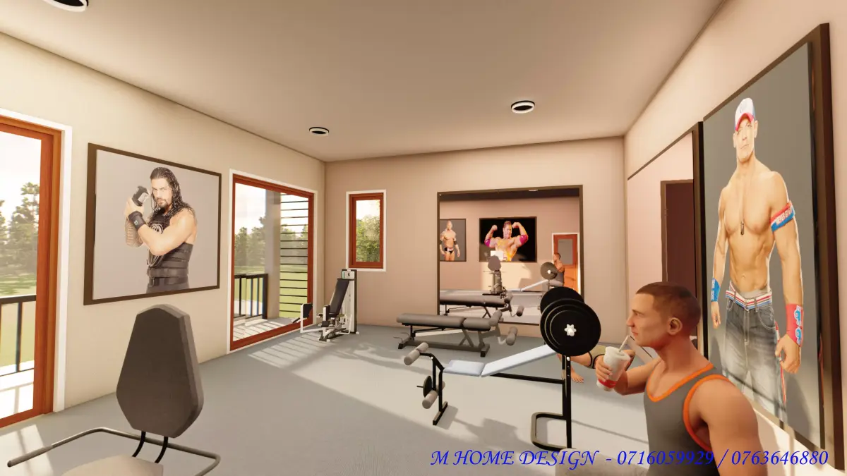 Fitness Center 3D model