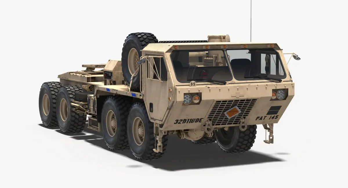 Military Truck Oshkosh HEMTT M985 Sand 3D model