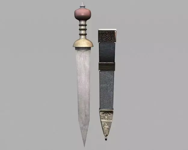 3D Model Roman Sword Gladius Free 3D model