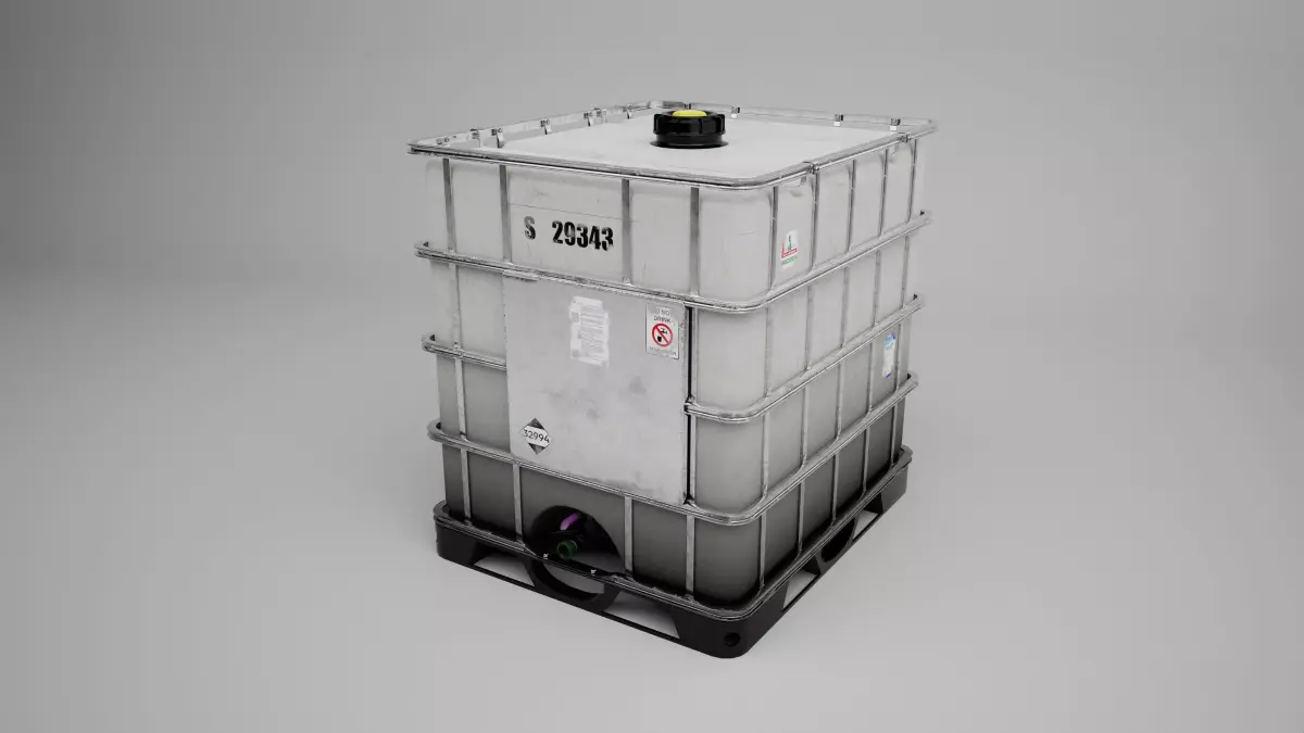 Water Storage Tank  3D model