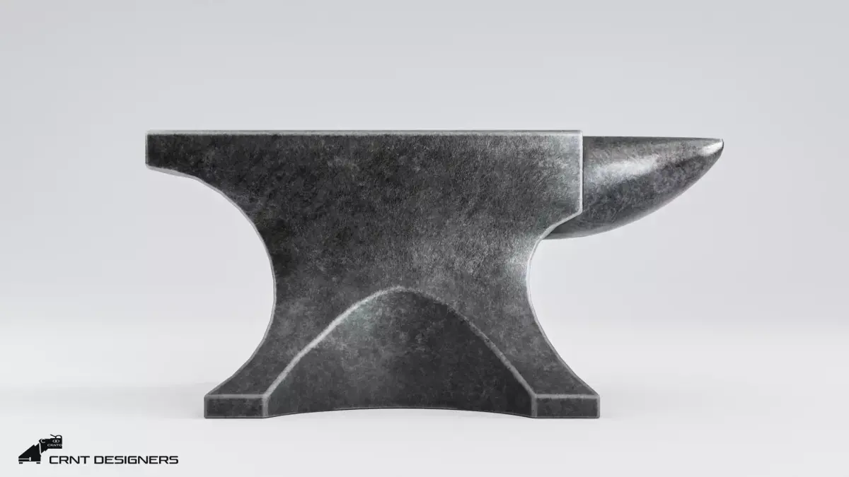 Medieval Blacksmith Workshop Prop Pack Low-poly 3D model
