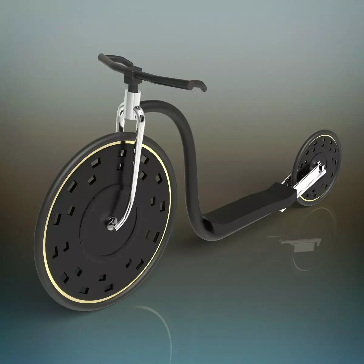 Kick bike 3D model