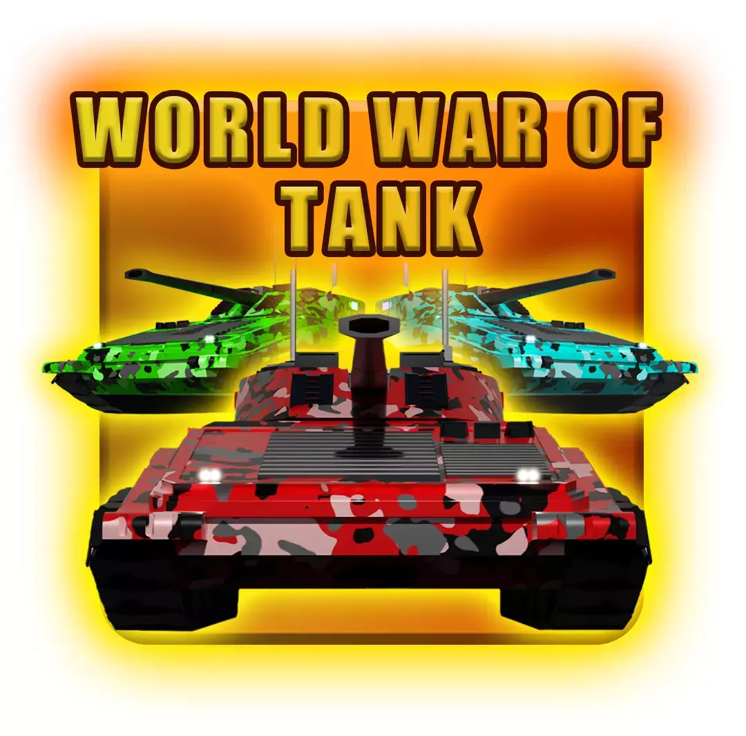 Semi-modern war tank for the game Low-poly 3D model