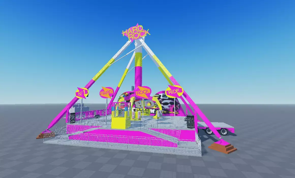 Hard Rock Ride 3D print model