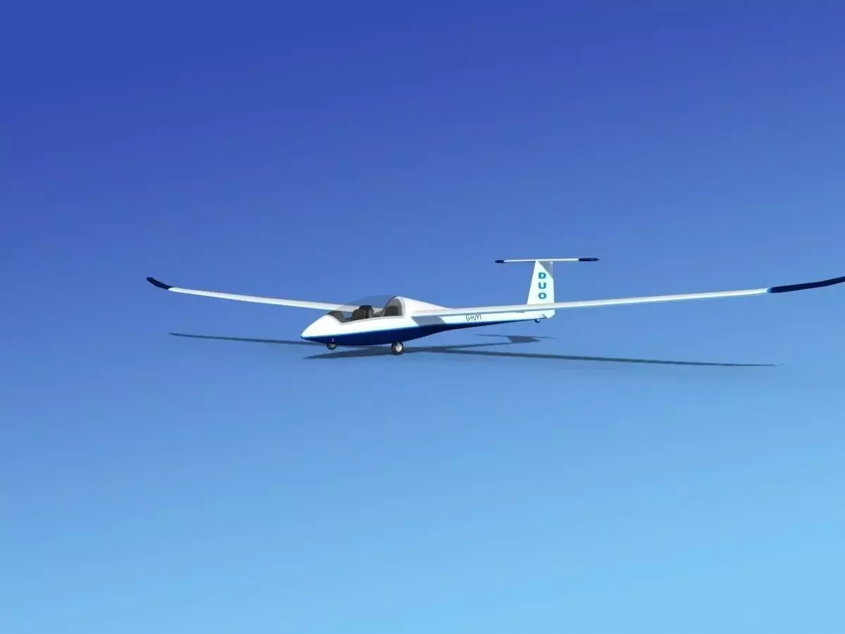 Duo Discus Sailplane 3D model buy