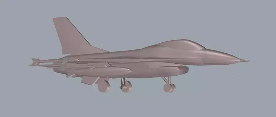 F-16 Fighting Falcon 3D print model purchase