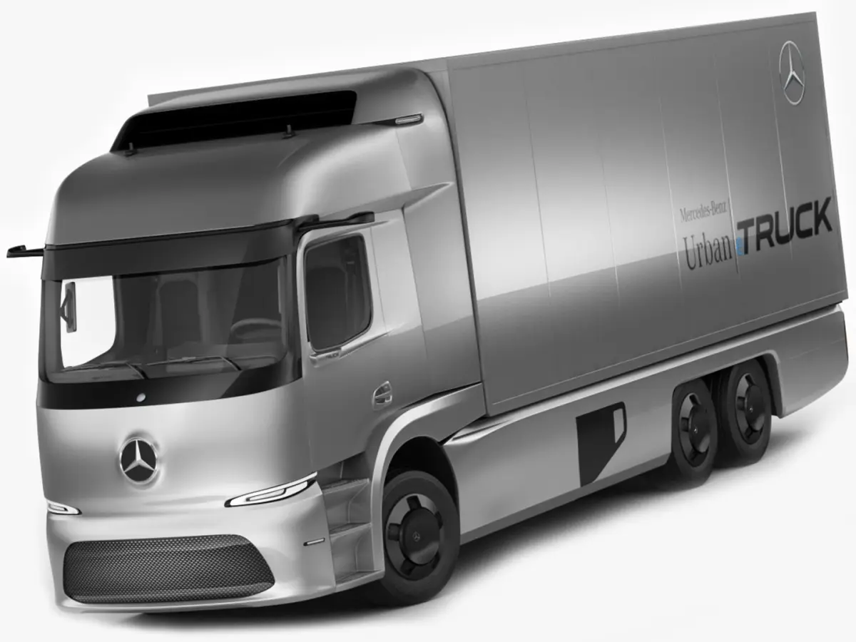Mercedes Urban eTruck 3D model purchase