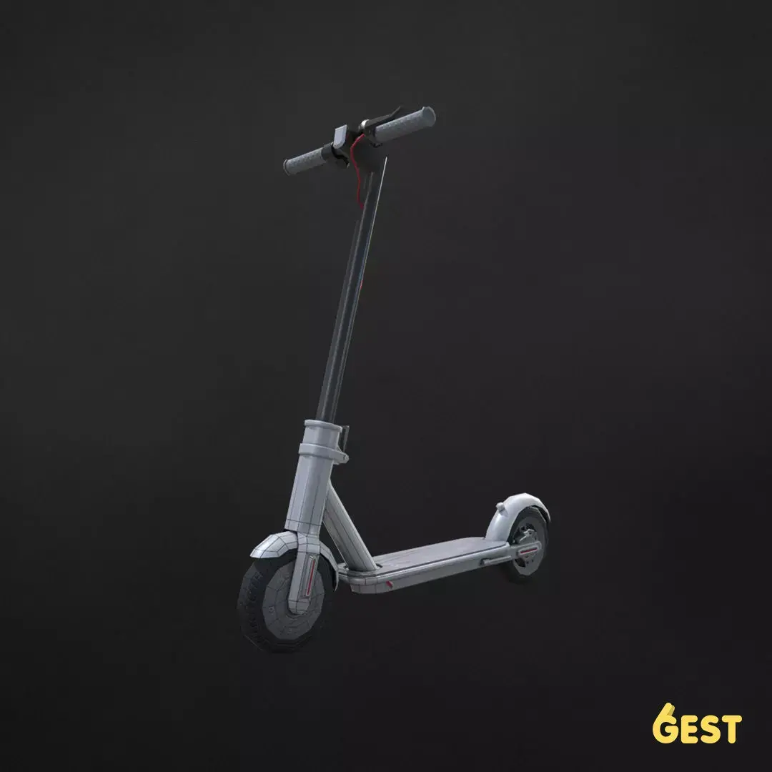 Electric Scooter - Gest Free low-poly 3D model