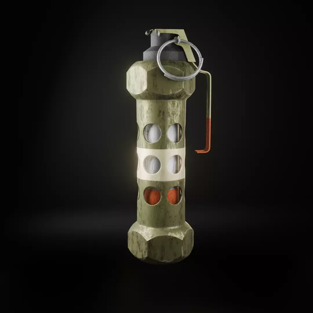 M84 stun grenade 3D model