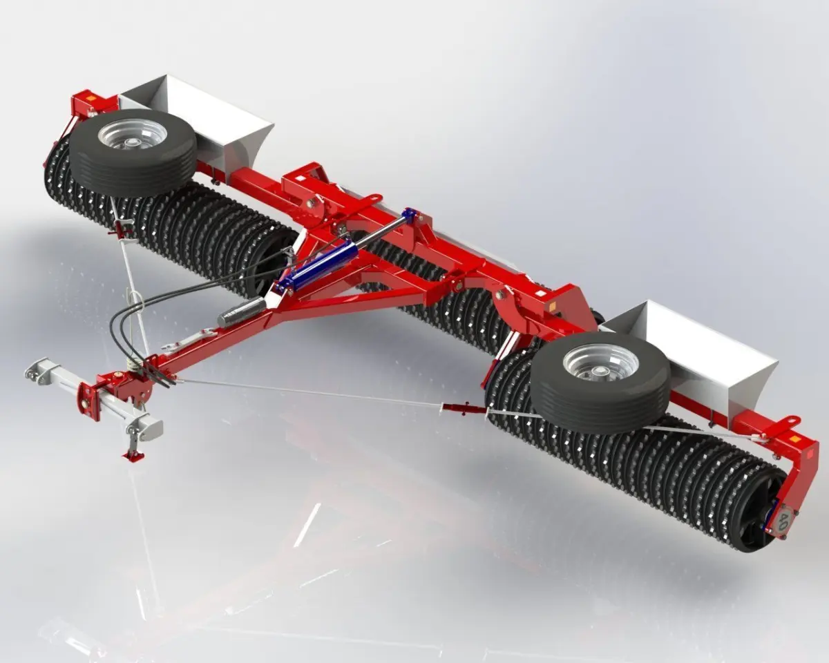 WG 0001 - Cambridge roller 3D model