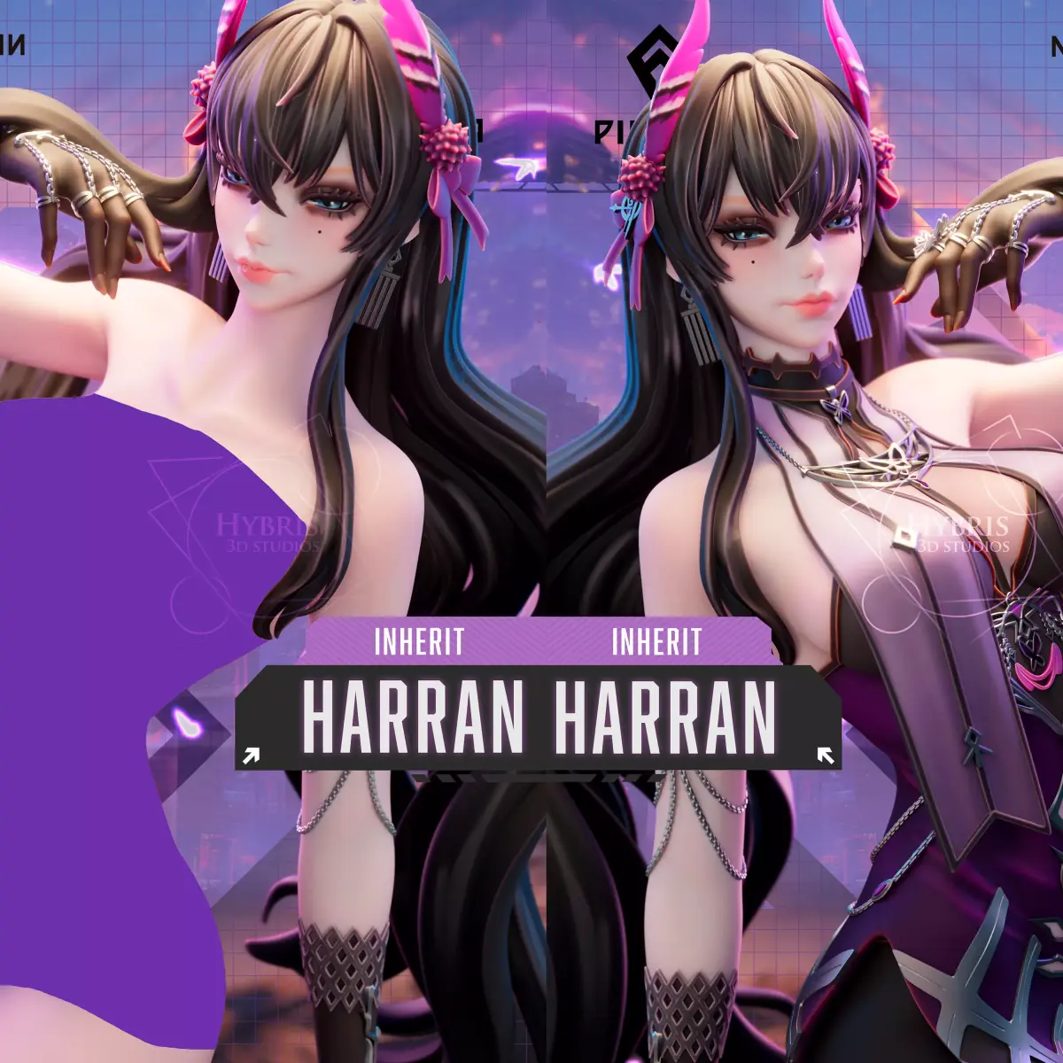 Harran from Nikke Goddess Of Victory Commercial Package 3D print model