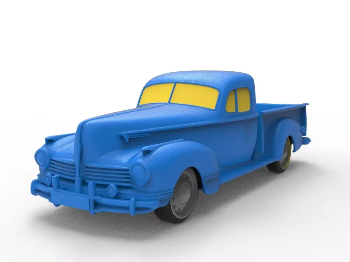 Hudson 1942 Classic Car 3D print model