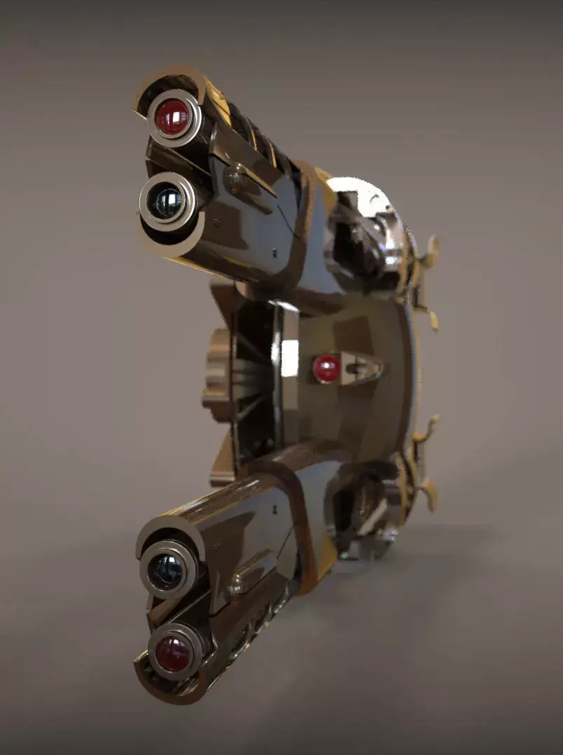 Mech Weapon 3D model