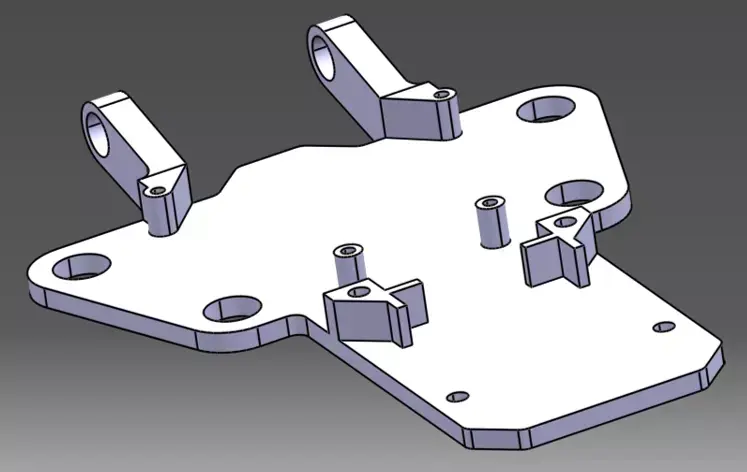 Frame for drone  3D model