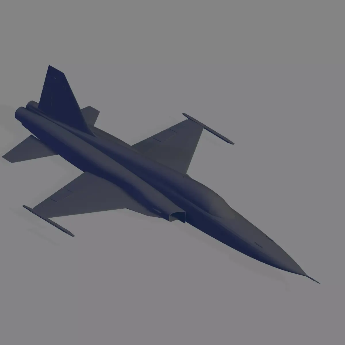 F-5E Tiger II 3D model