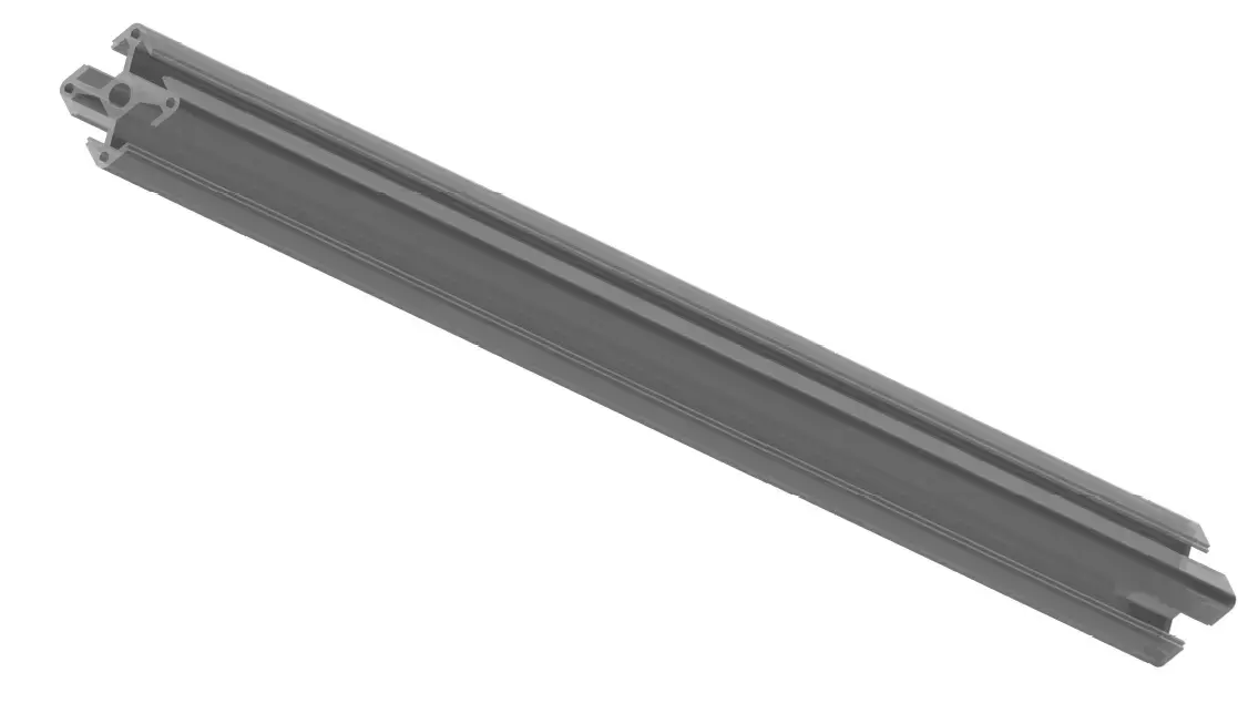 aluminium profil pillar 3D model