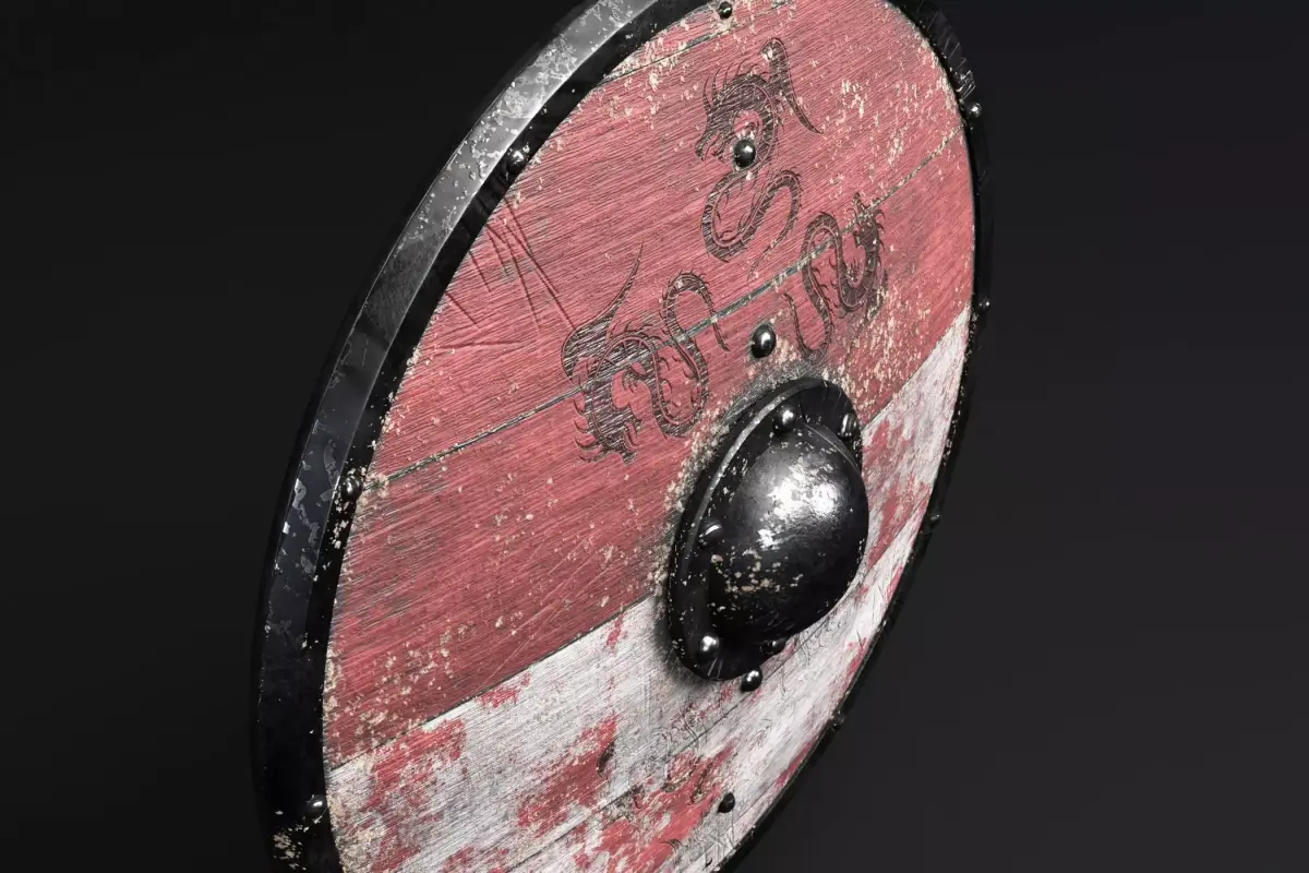 Vikings Shield 3D model   3D model