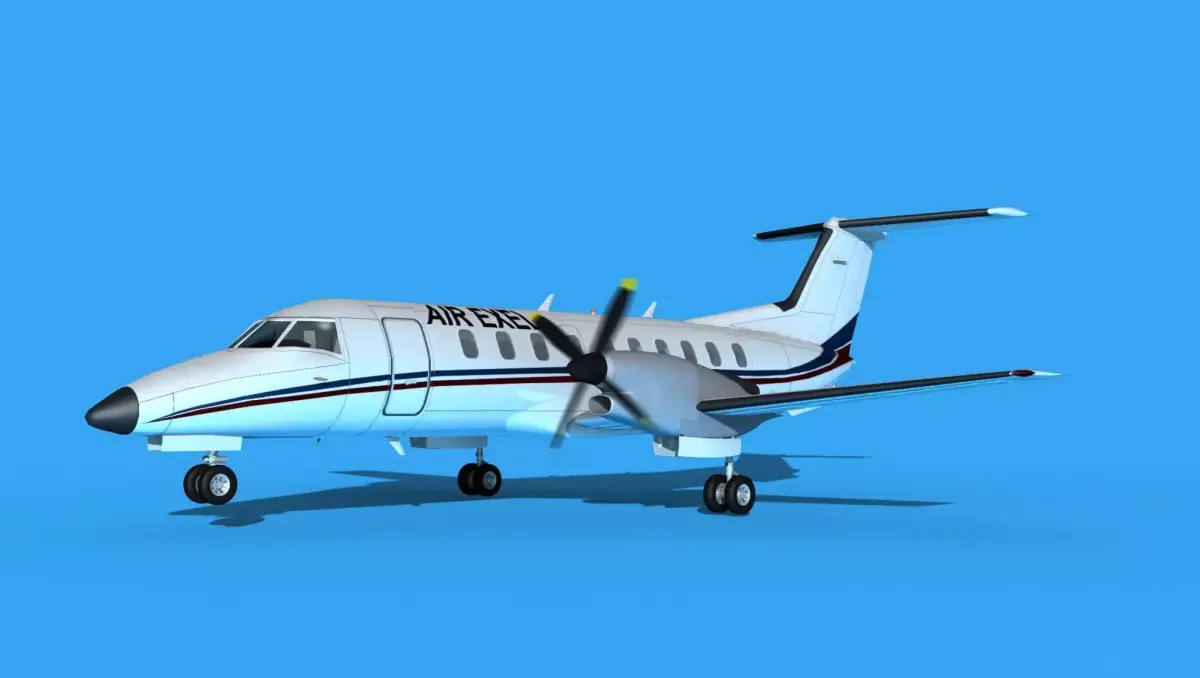 Embraer EMB120 Air Excel 3D model