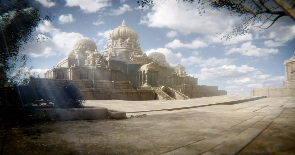 Temple of Gods Modular 3D model