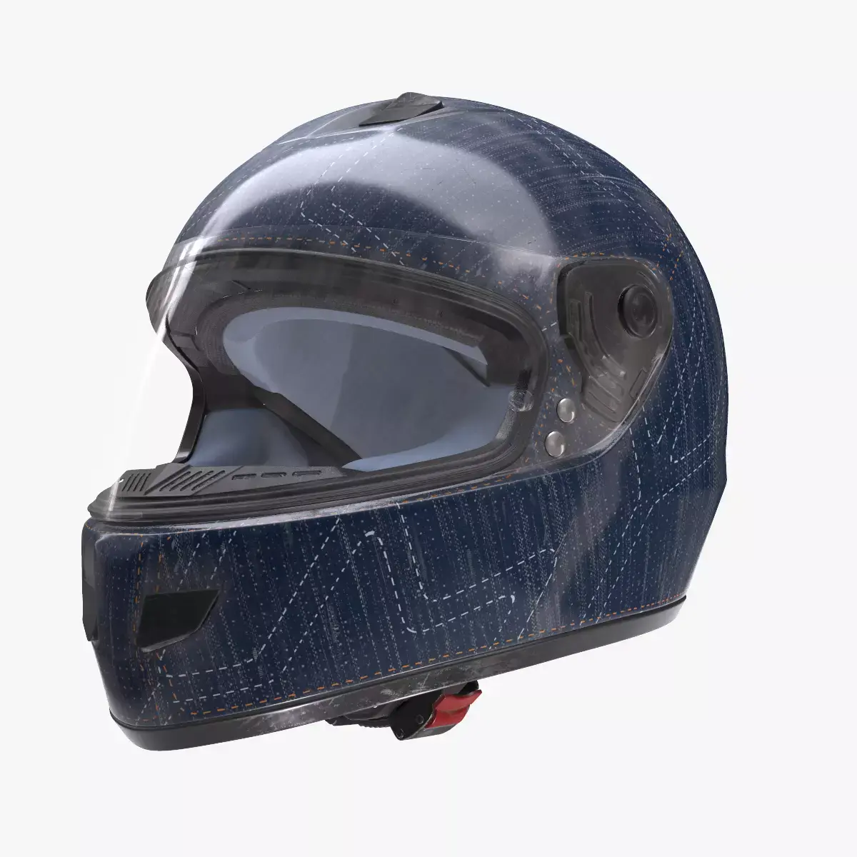 Helmet Nolan n62 3D model Low-poly 3D model