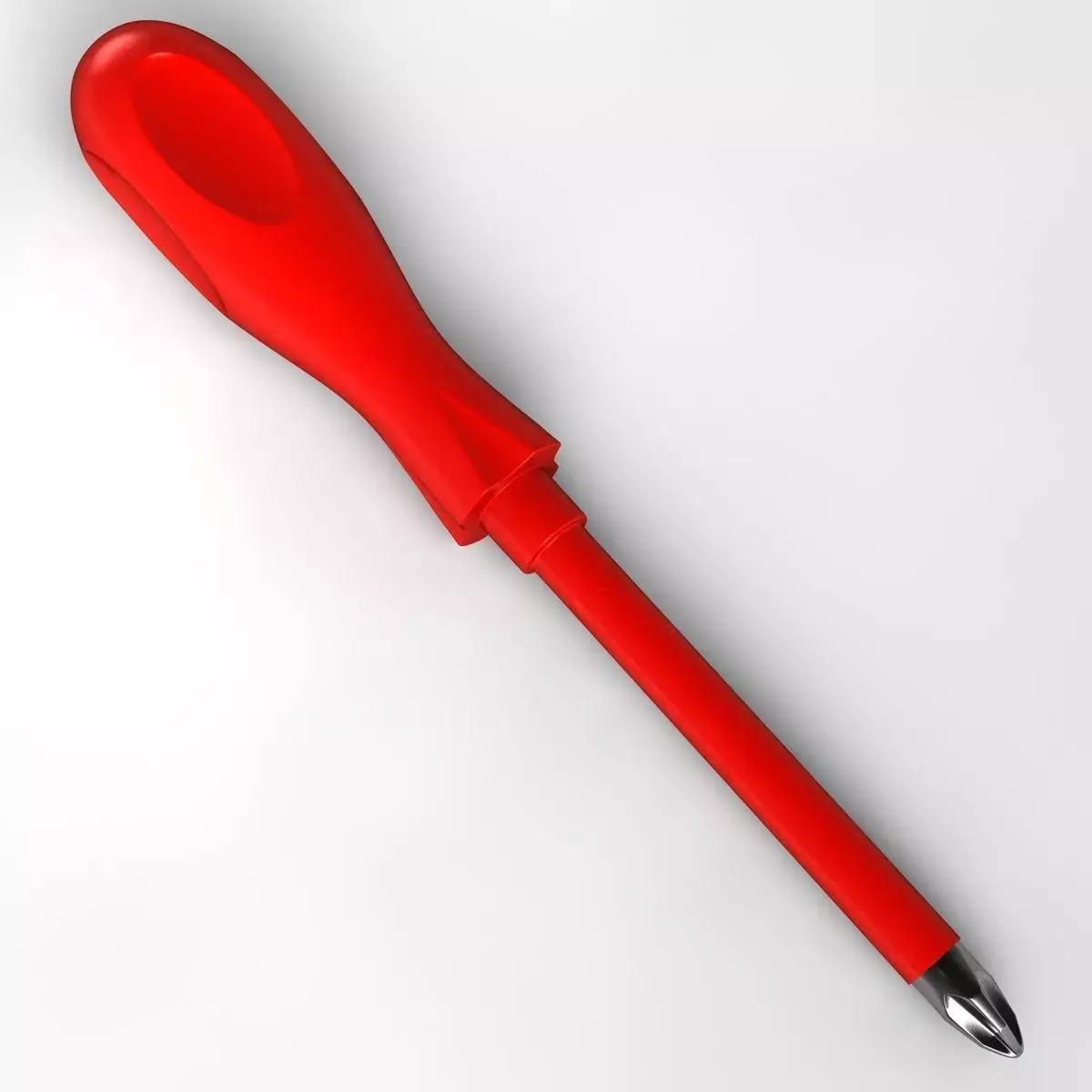 Realistic Screwdriver pen 3D model