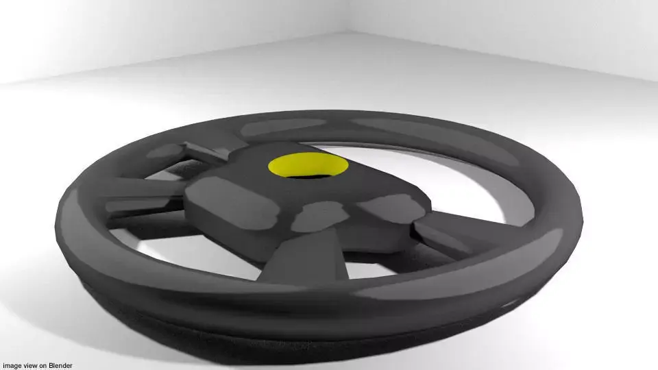Steering - commercial type 3D model