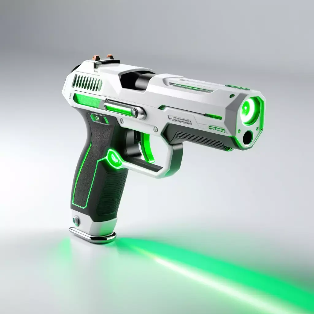 SciFi Laser Pistol Weapon 3D model