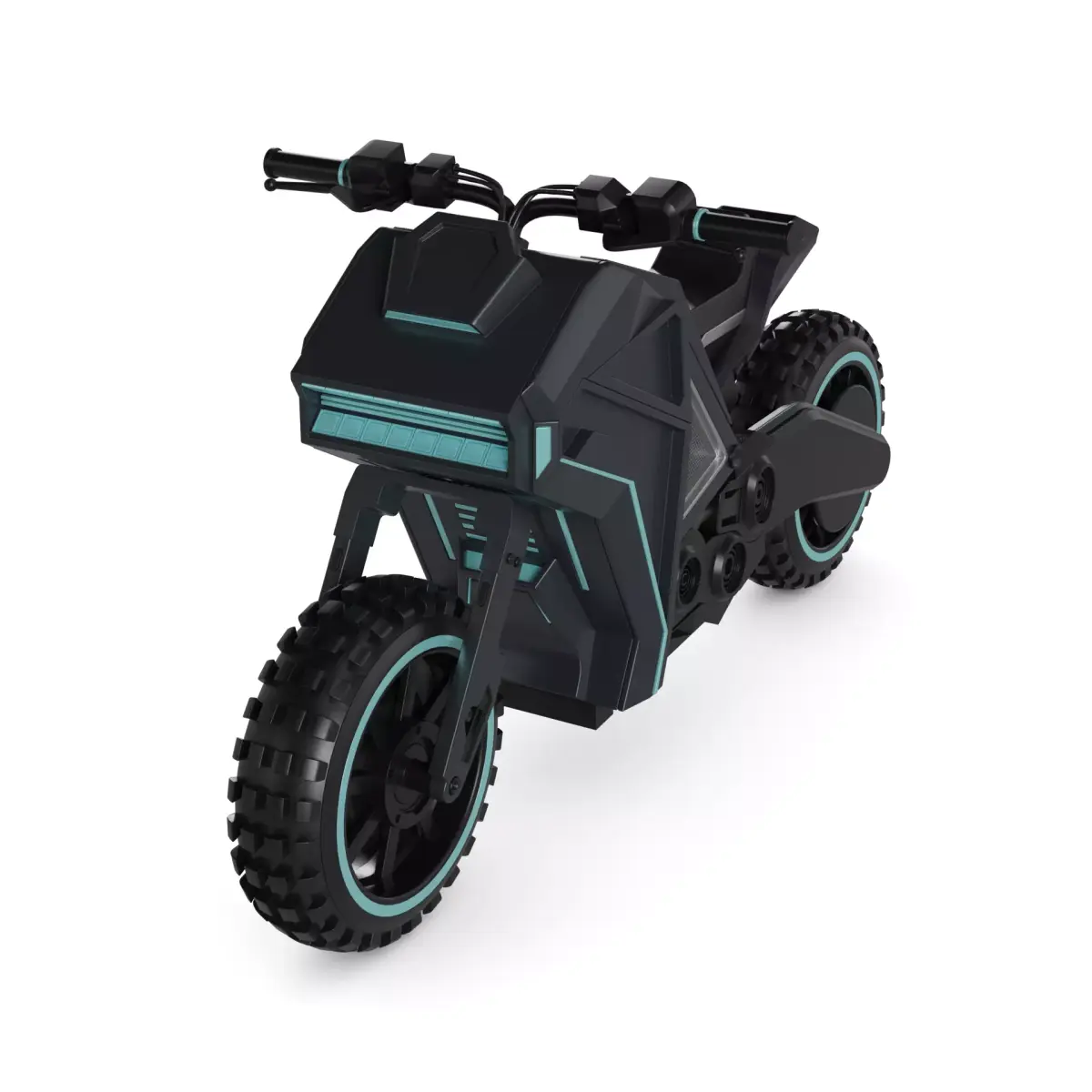 Adventure Motorcycle 3D model order