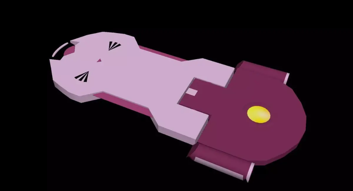 Code Lyoko Overboard Free low-poly 3D model