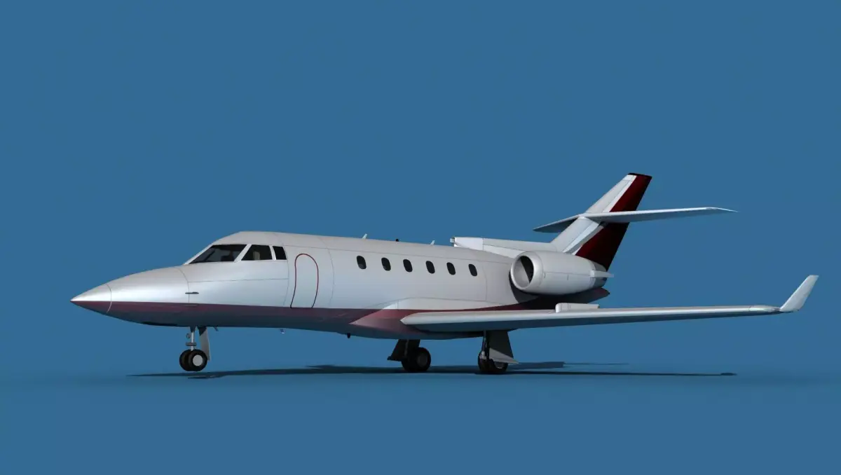 Hawker Siddley 800SR V03 3D model