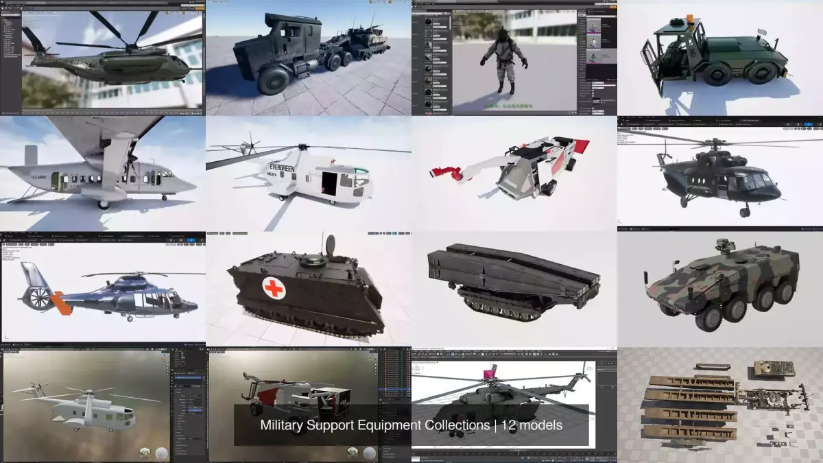 Military Support Equipment Collections 