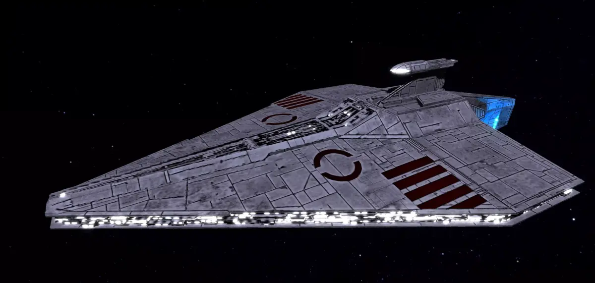 STAR WARS - ACCLAMATOR 2 CLASS ASSAULT SHIP 3D model