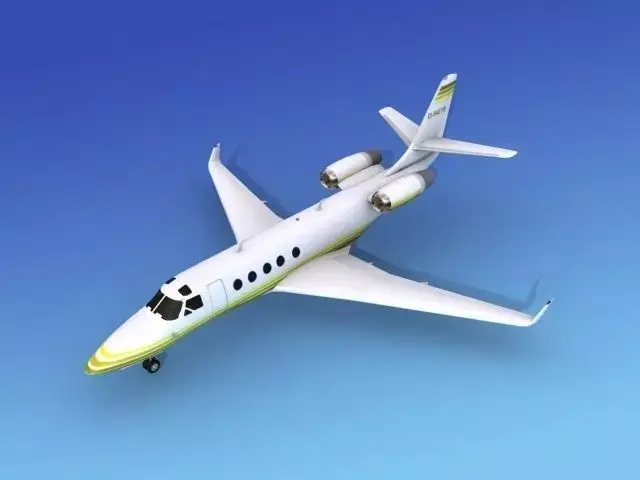IAI Astra Jet V11 3D model