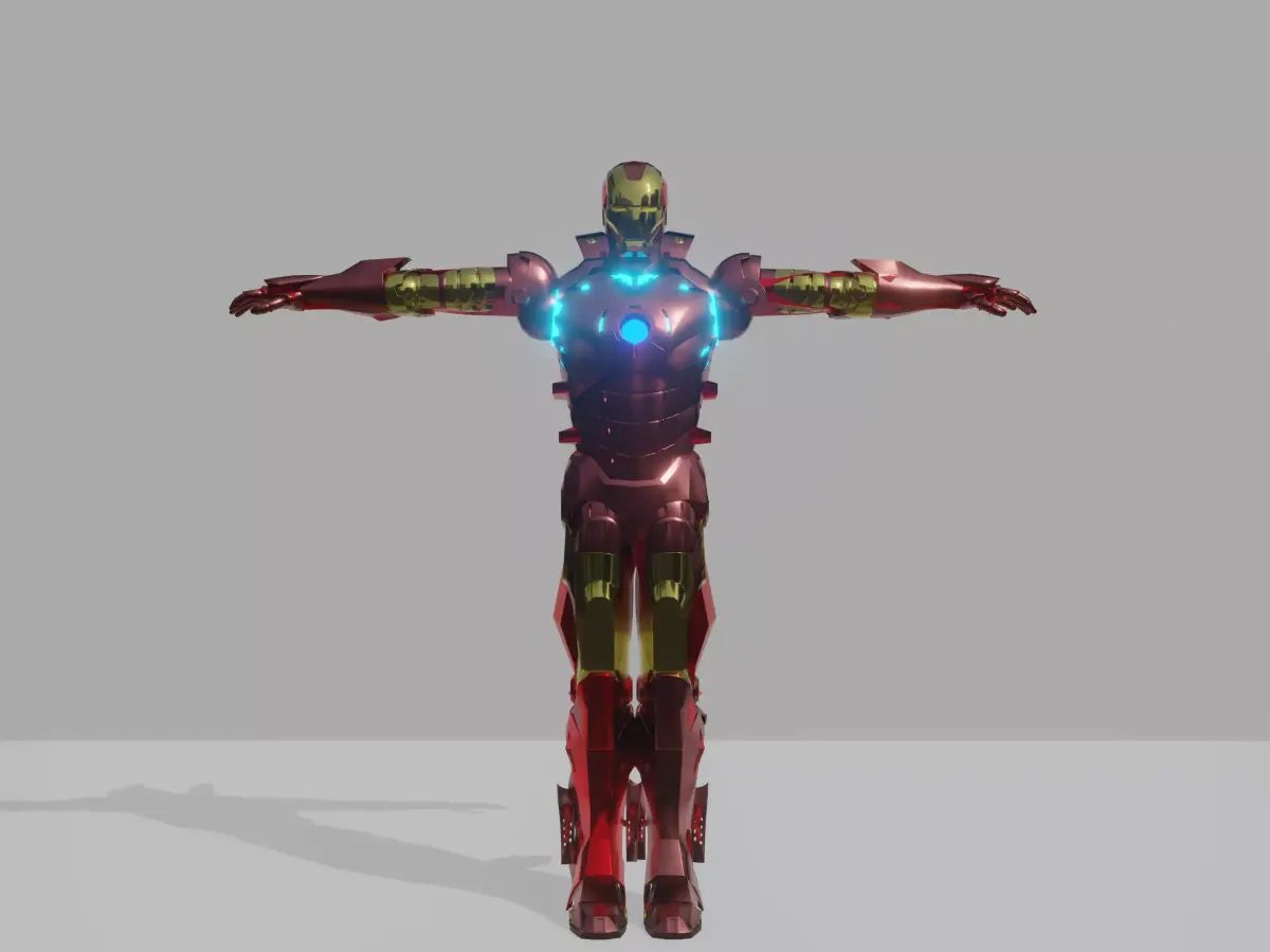 IRONMAN 3D MODEL avengers iron man 3D model