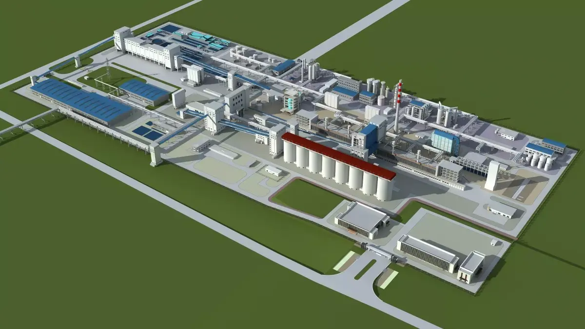 Chemical Plant 3 3D model