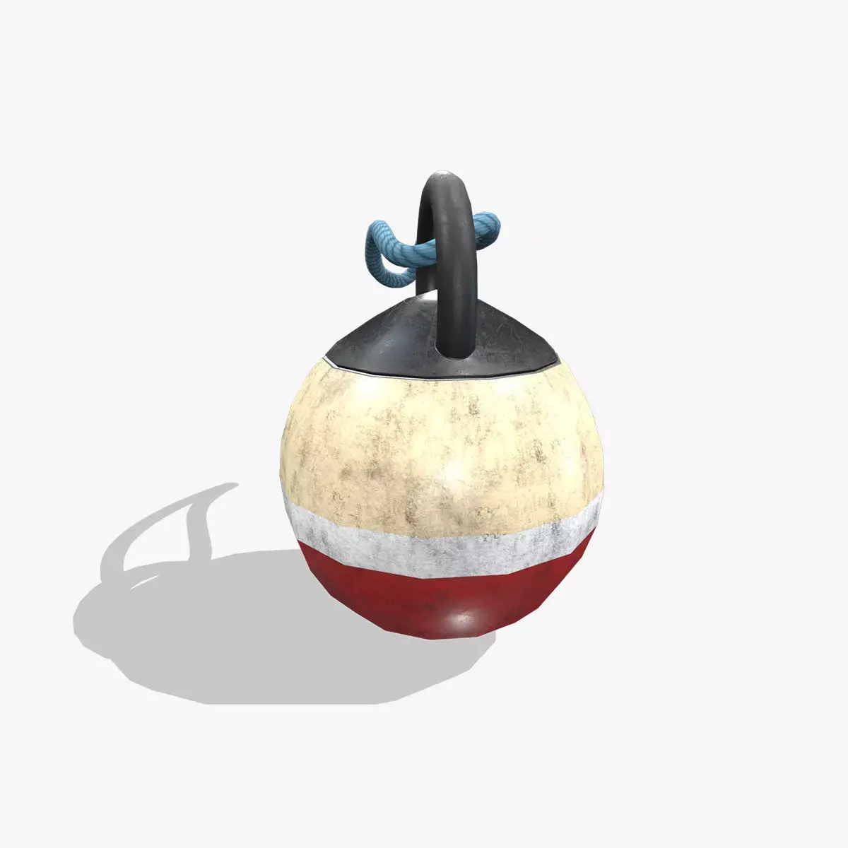 Medieval Buoy Low-poly 3D model
