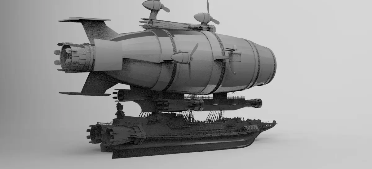 Zeppelin Airship Kings 3D model