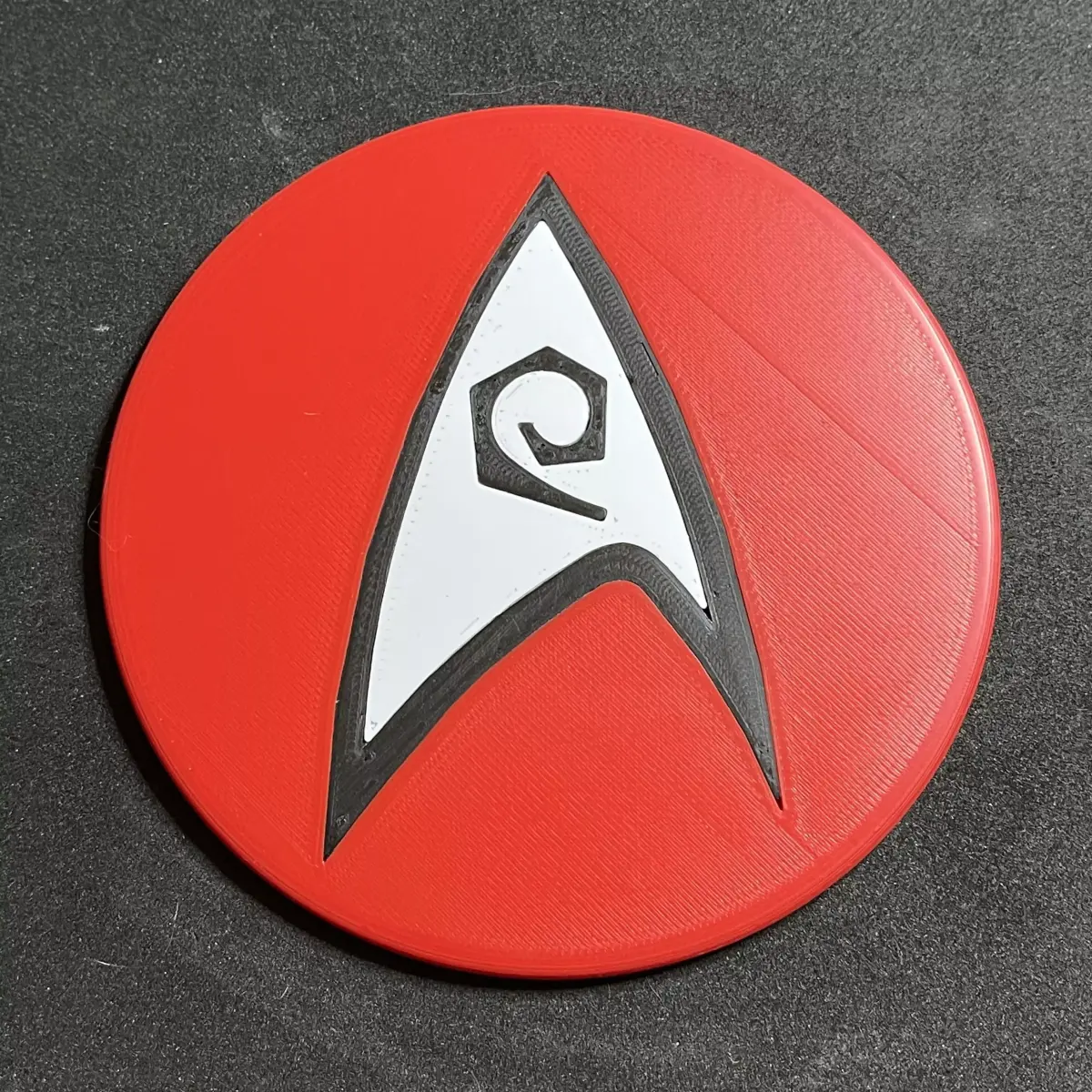 USS Enterprise Engineering and Security Department Coaster Free 3D print model