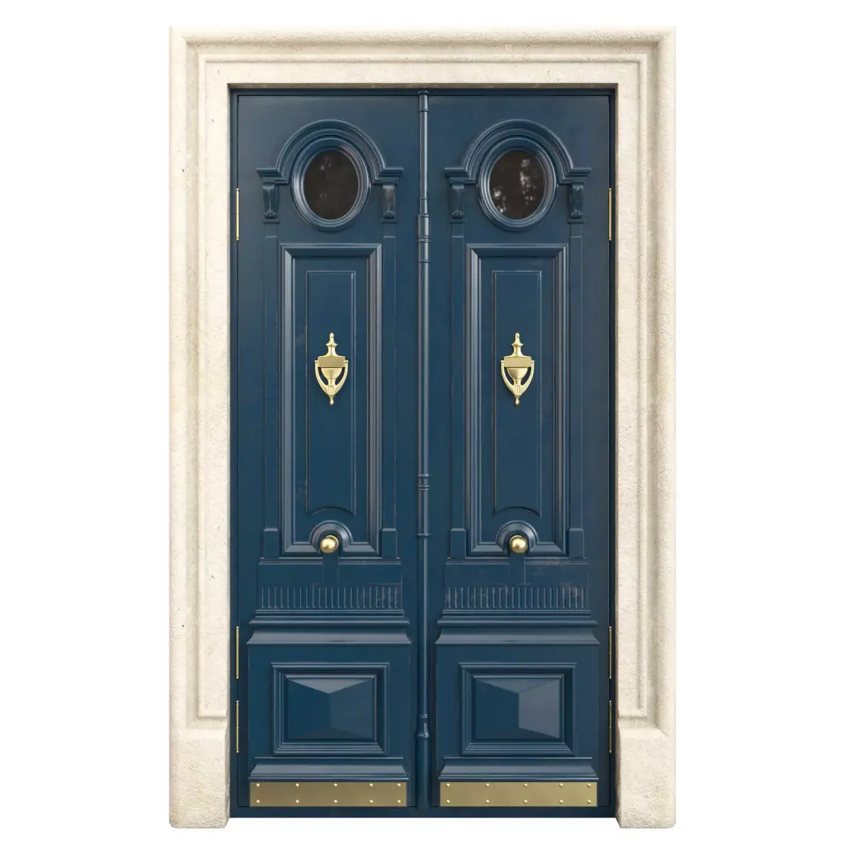 Entrance classic door 100 3D model