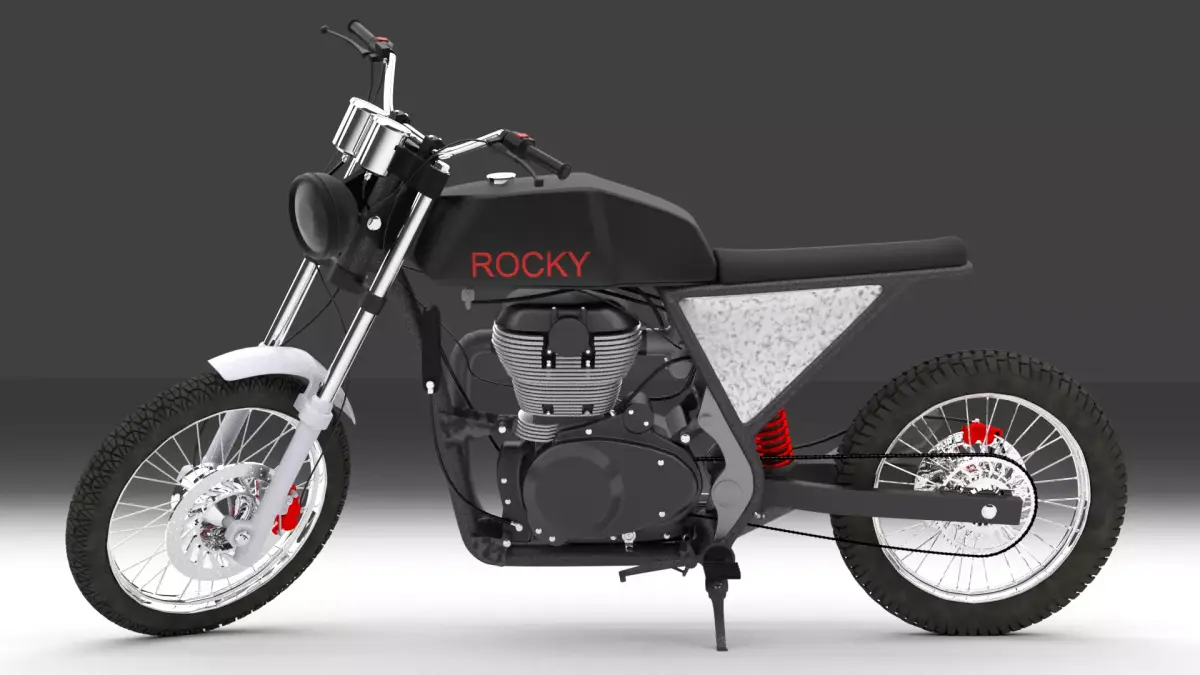 kgf bike 3D model