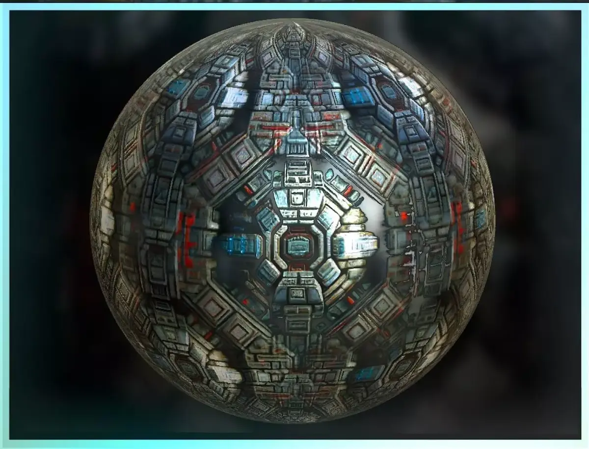 PBR Sci-Fi Seamless Realistic Material SBSAR 4k Texture 049 Texture