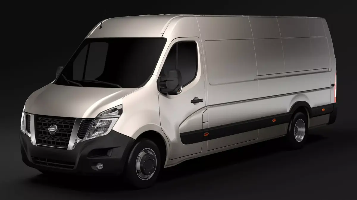 Nissan NV 400 L4H2 Van 2017 3D model