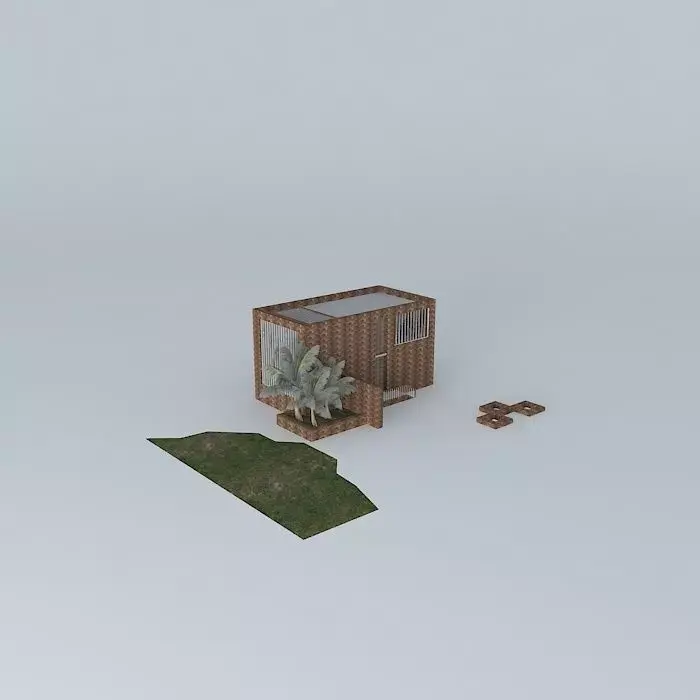 An office at Dhaka 3D model