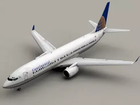 Boeing 737-900 Continental Airlines 3D model