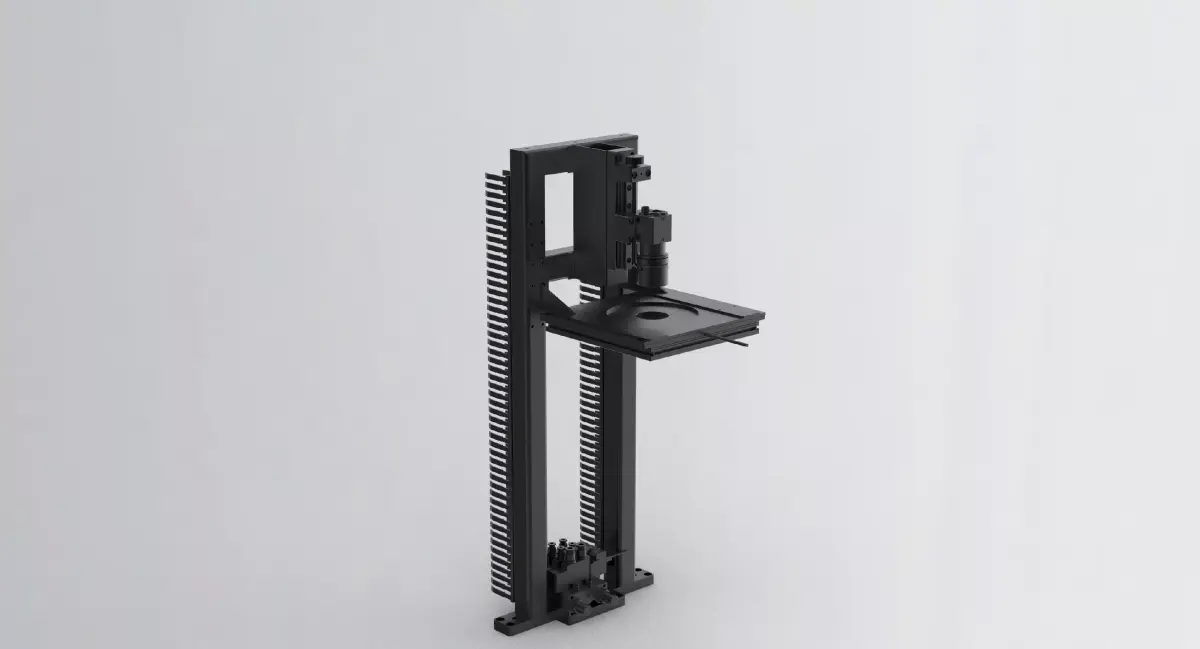 Camera adjusting mechanism 3D model