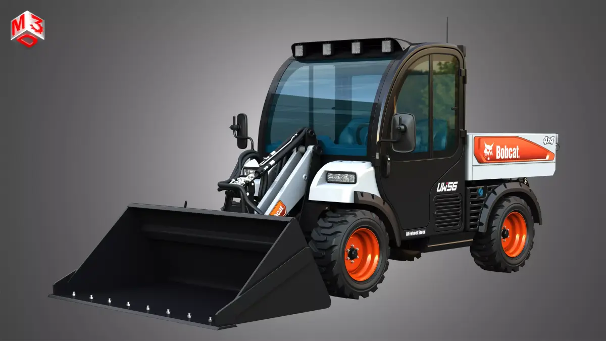 UW56 - Toolcat Utility Work Machine - Bucket 3D model