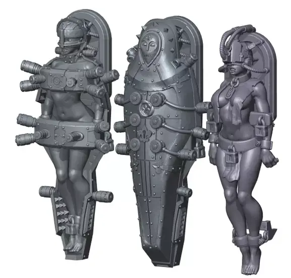 Convent Mecha Pilots for your favorite nun-bots 3D print model